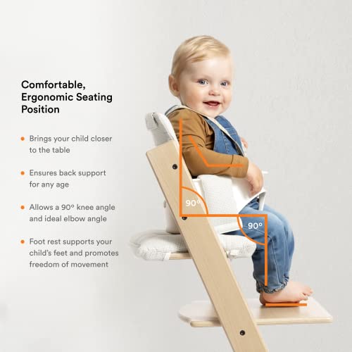 Tripp Trapp High Chair from Stokke, Fjord Blue - Adjustable, Convertible Chair for Children & Adults
