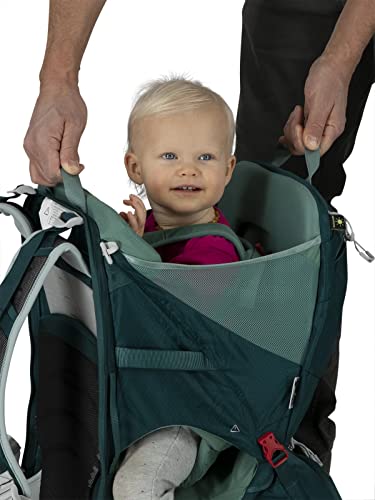 Osprey Poco LT Lightweight Child Carrier Backpack, Tungsten Grey