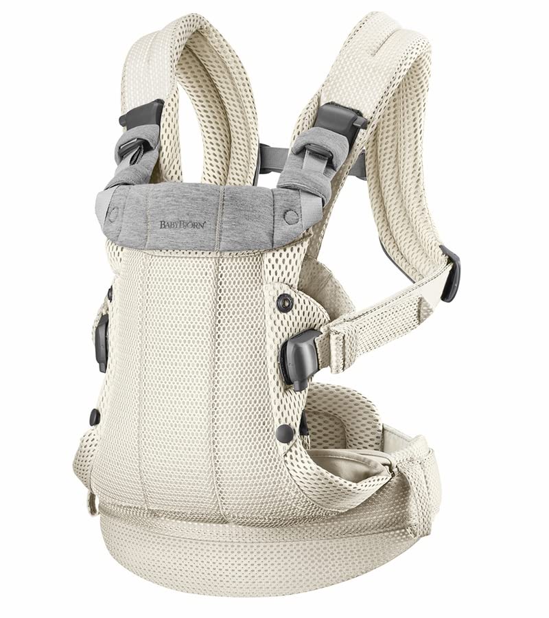 BabyBjorn Baby Carrier Harmony, 3D Mesh, Cream