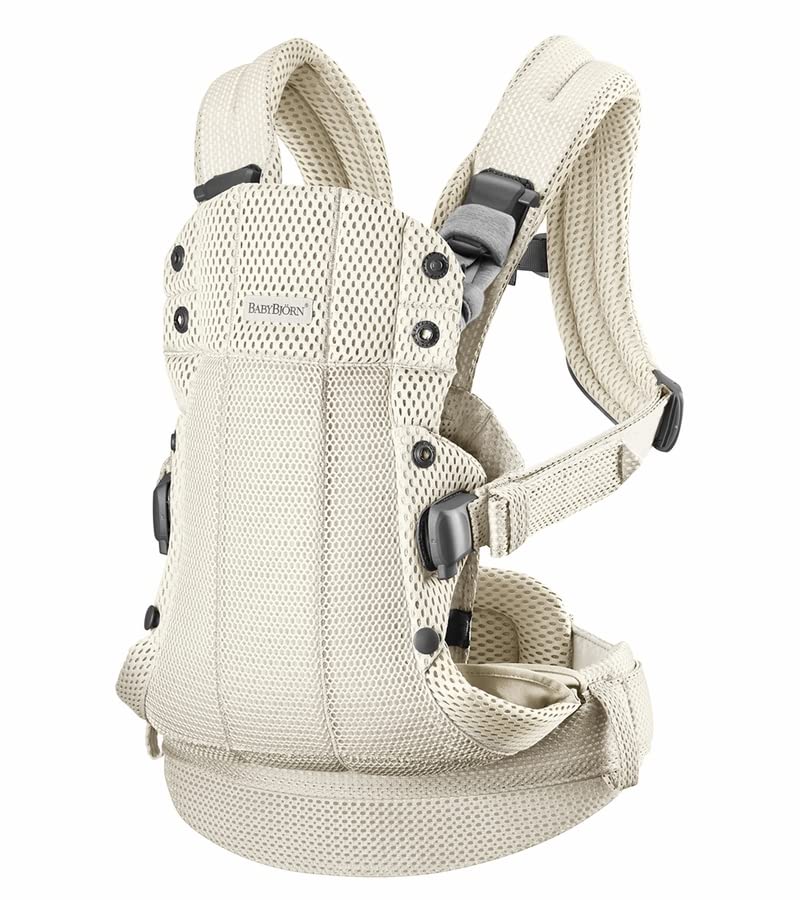 BabyBjorn Baby Carrier Harmony, 3D Mesh, Cream